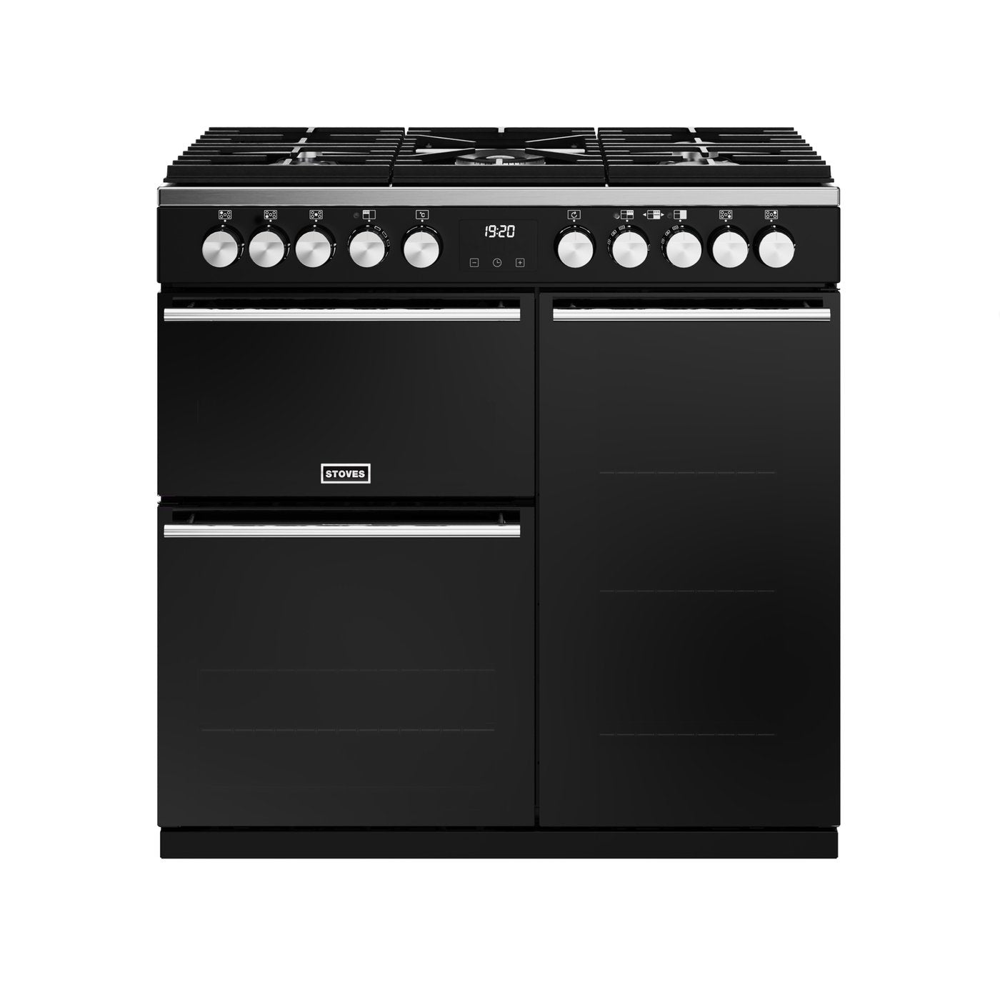 Black 90cm on sale range cooker