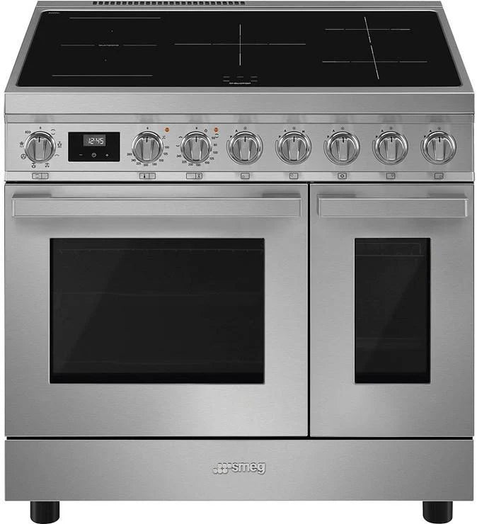 Smeg induction range cooker sale