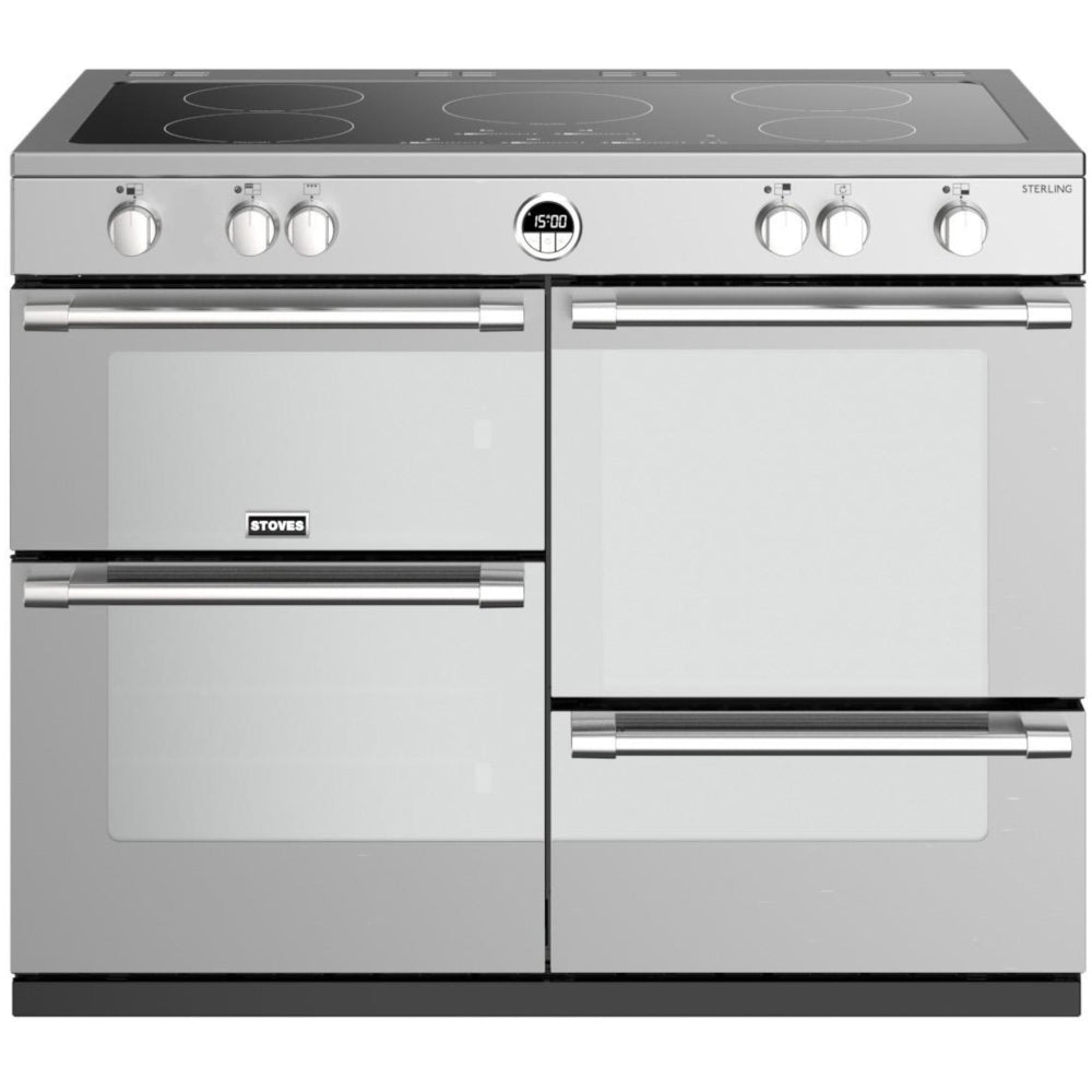 Stoves Sterling S1100Ei MK22 110cm Stainless Steel Induction Range Coo ...