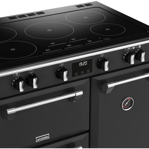 Stoves Richmond Deluxe D900Ei TCH Anthracite Grey 90cm Induction Range Cooker 444411530