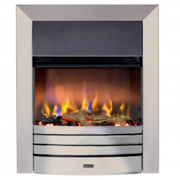 Dimplex TRR20CH Torridon Optiflame3D Electric Inset Fire Chrome