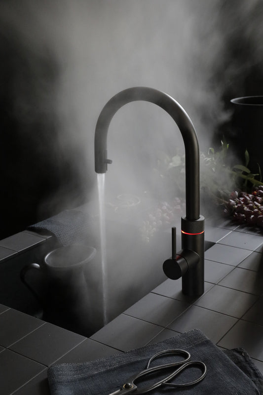 Quooker 3 in 1 Flex Black Combi Boiling Water Tap