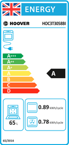 Hoover HOC3T3058BI Built In Electric Single Oven - DB Domestic Appliances
