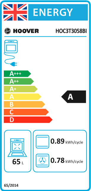 Hoover HOC3T3058BI Built In Electric Single Oven - DB Domestic Appliances
