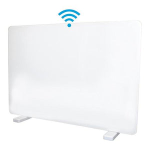 Igenix 2KW Smart Glass IG9521WIFI Panel Heater White - DB Domestic Appliances