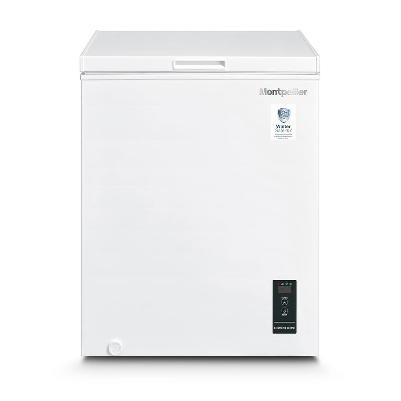 Montpellier MCF140EW 142 Litre Chest Freezer