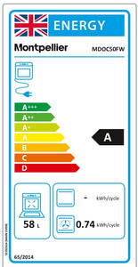 Montpellier MDOC50FW Freestanding Electric Cooker - DB Domestic Appliances