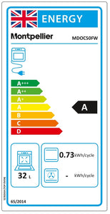 Montpellier MDOC50FW Freestanding Electric Cooker - DB Domestic Appliances