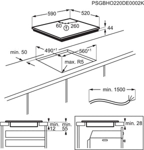 AEG IAE64411FB Induction Hob - DB Domestic Appliances