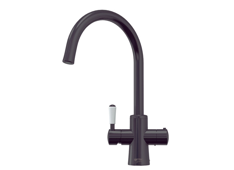 QETTLE Signature Modern 4 in 1 Boiling Water Tap 7 Litre Round Spout - Gunmetal