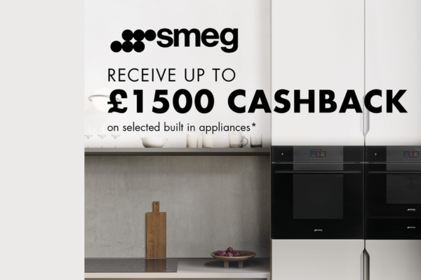 Smeg up to £1500 Cashback