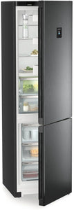 Liebherr Plus CBNbdc573i Freestanding Black Steel Doors Frost Free 70/30 Fridge Freezer