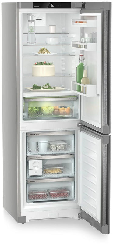 Liebherr Plus CBNsda572i Freestanding Stainless Steel 70/30 Frost Free Fridge Freezer