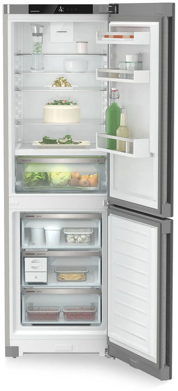 Liebherr Plus CBNsda572i Freestanding Stainless Steel 70/30 Frost Free Fridge Freezer