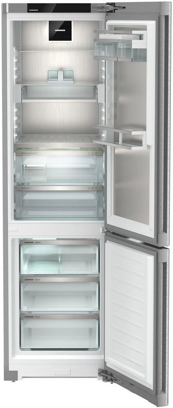 Liebherr Peak CBNstb579i Freestanding Smartsteel 70/30 Frost Free Fridge Freezer