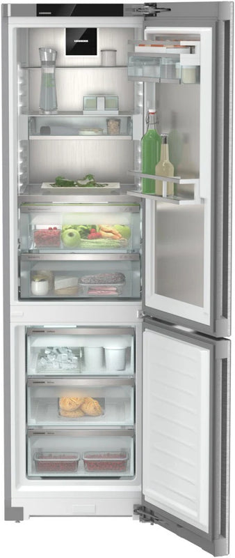 Liebherr Peak CBNstb579i Freestanding Smartsteel 70/30 Frost Free Fridge Freezer