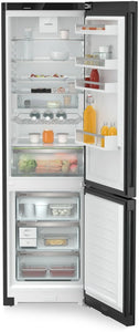 Liebherr Plus CNbdc573i Freestanding Black Steel 70/30 Frost Free Fridge Freezer