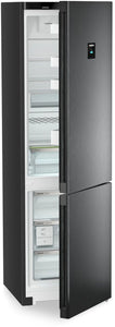 Liebherr Plus CNbdc573i Freestanding Black Steel 70/30 Frost Free Fridge Freezer