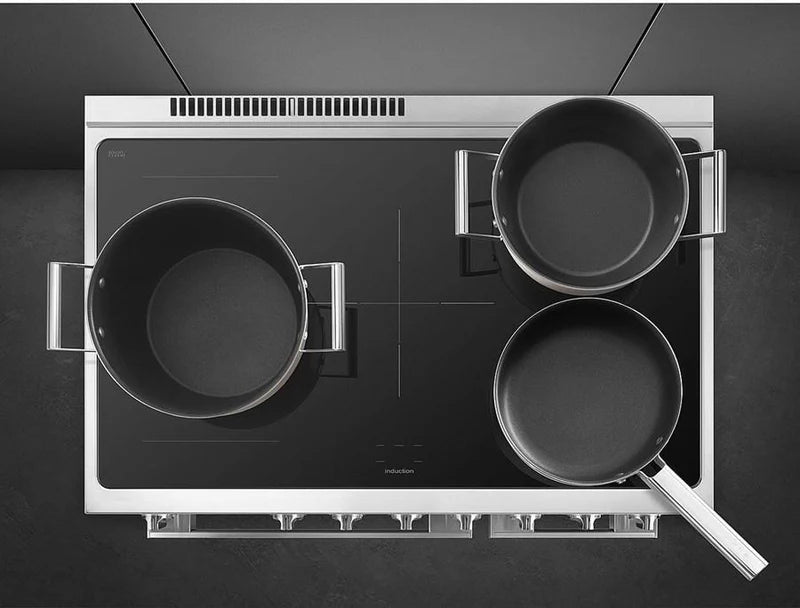 Smeg Portofino CPF92IMWH White 90cm Induction Range Cooker