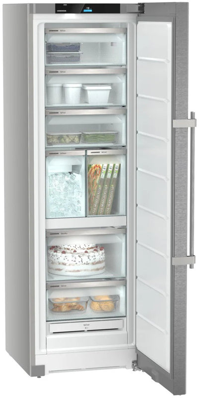 Liebherr Peak FNsdd529i Freestanding Stainless Steel Frost Free Freezer