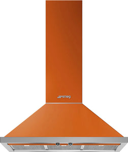 Smeg Portofino KPF9OR Orange 90cm Cooker Hood