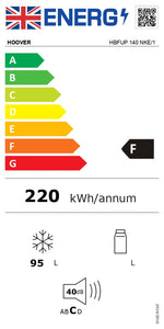 Hoover HBFUP140NKE Integrated Under Counter Freezer - DB Domestic Appliances