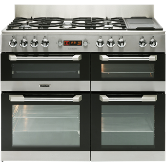 Leisure Cuisinemaster 110cm Dual Fuel Range Cooker Black CS110F722 - DB Domestic Appliances