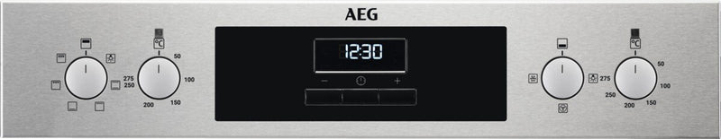 AEG DEB331010M Built In Electric Double Oven - DB Domestic Appliances