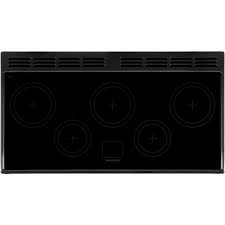 Rangemaster Professional Deluxe 110cm Induction Range Cooker Stainless Steel with Chrome - DB Domestic Appliances