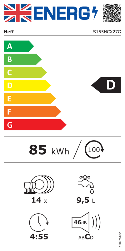 Neff s155hcx27g shop