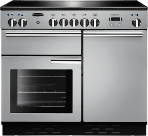 Rangemaster Professional Plus 100cm Induction Range Cooker Stainless Steel with Chrome - DB Domestic Appliances