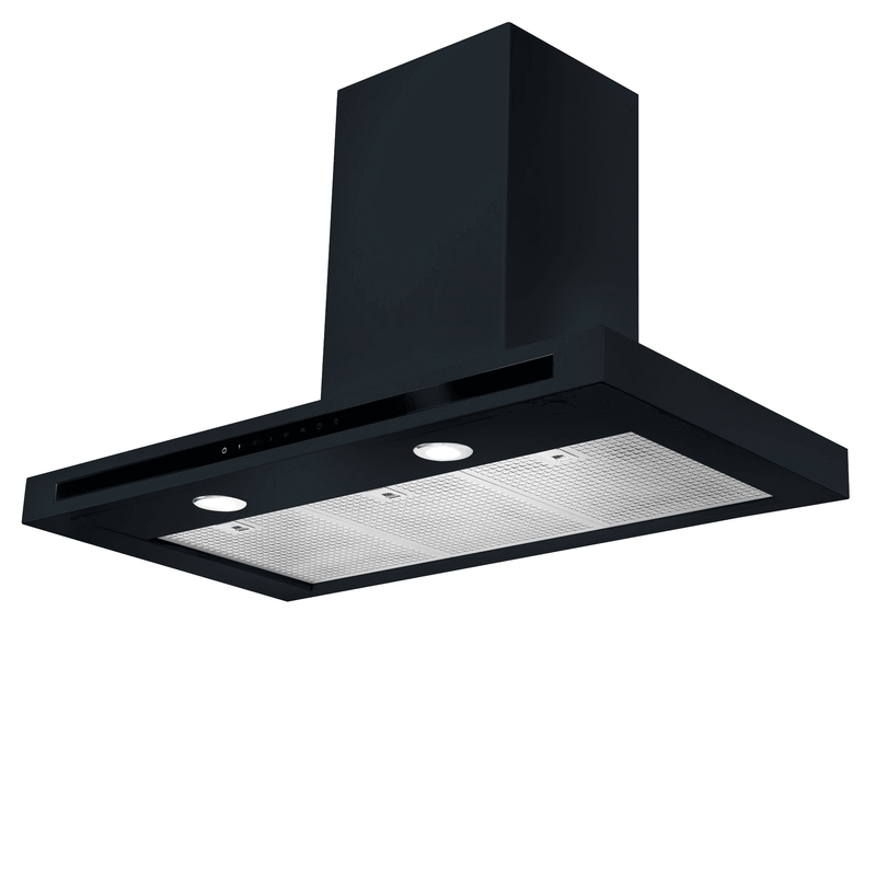 Rangemaster HLTHDS110BL 1100cm Chimney Hood - DB Domestic Appliances